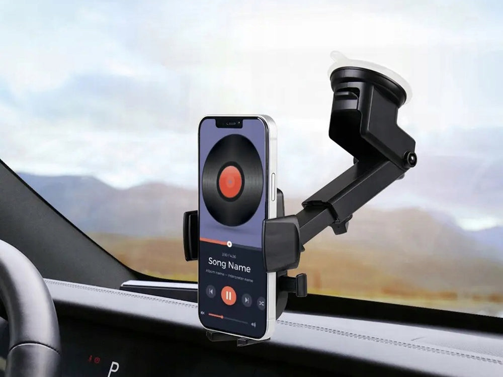 Στήριγμα Αυτοκινήτου για Κινητό με Τοποθέτηση στο Παρμπρίζ ή στο Καθίσμα - Αξιόπιστο GPS