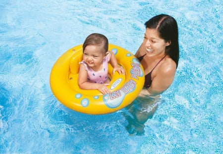 Φουσκωτή μπάλα για παιδιά Intex MY BABY FLOAT 1-2 ετών