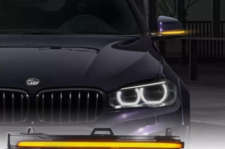 Σετ 2 λαμπτήρων LED Dynamic Mirror Signaling LED συμβατά με BMW X3 F25/X4 F26/X5 F15/X6 F16