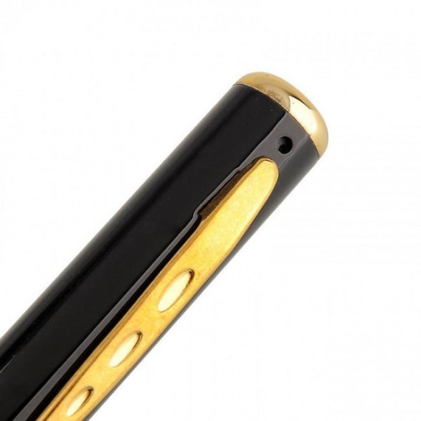 Pen Hidden Mini Spy Video Camera, 8MP, Χρυσό