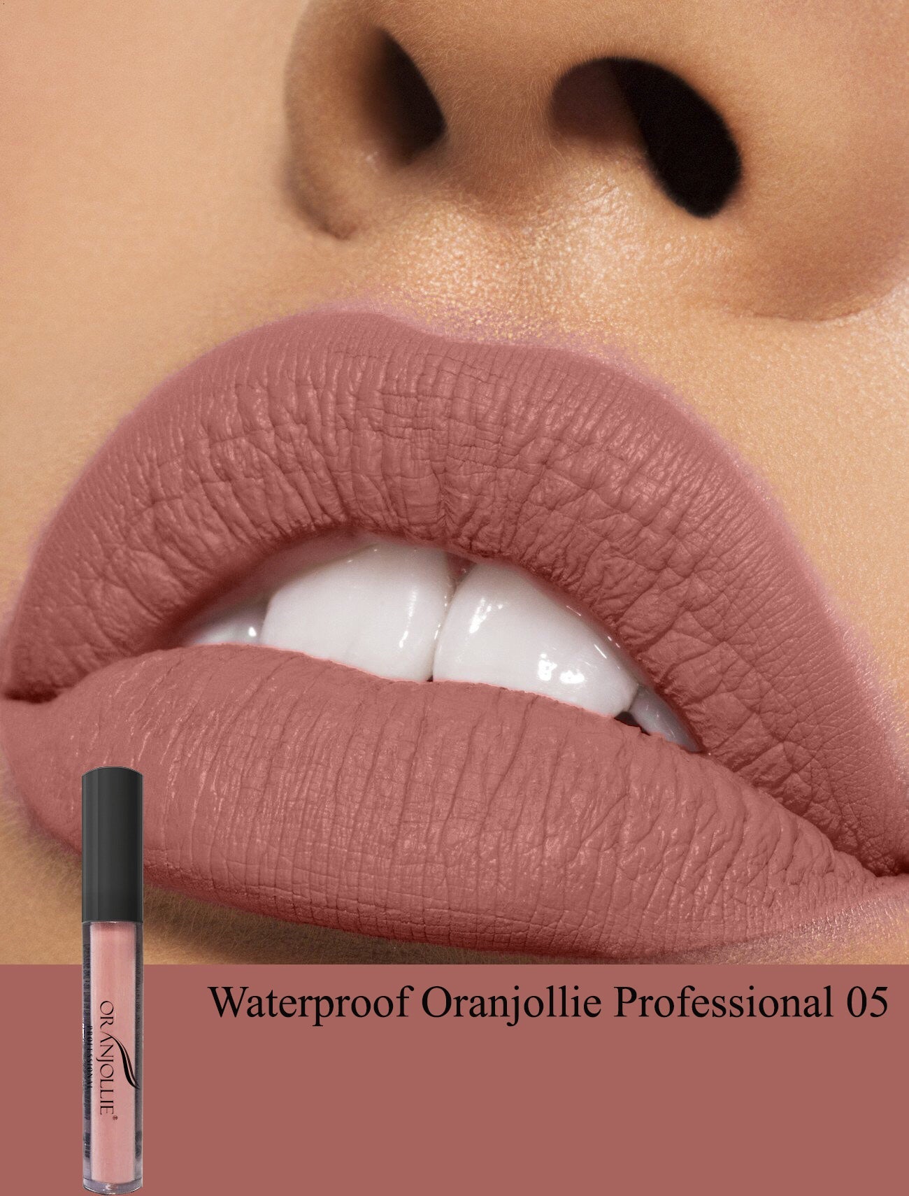 Υγρό κραγιόν Make Matte Oranjollie no. 05