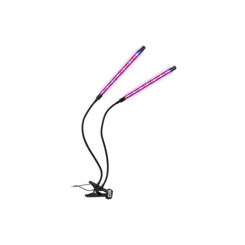 Ρυθμίστε 2 λαμπτήρες UV, για ανάπτυξη φυτών, 40 LED, USB