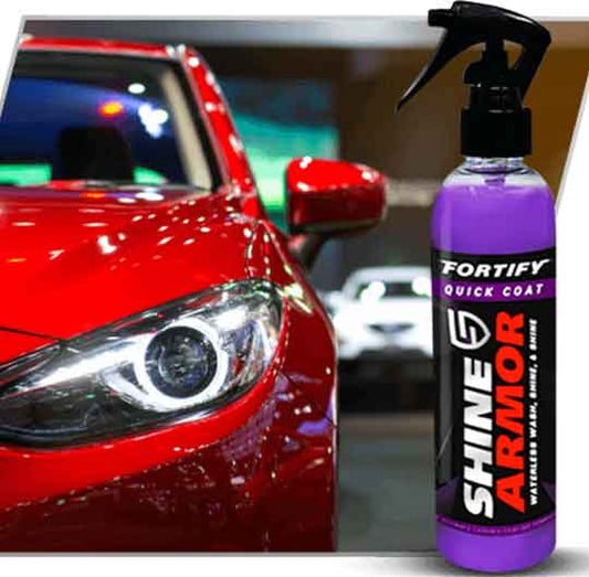 Κιτ υγρού κεριού Shine Armor Ceramic Wax, 100 ml + πανί μικροϊνών